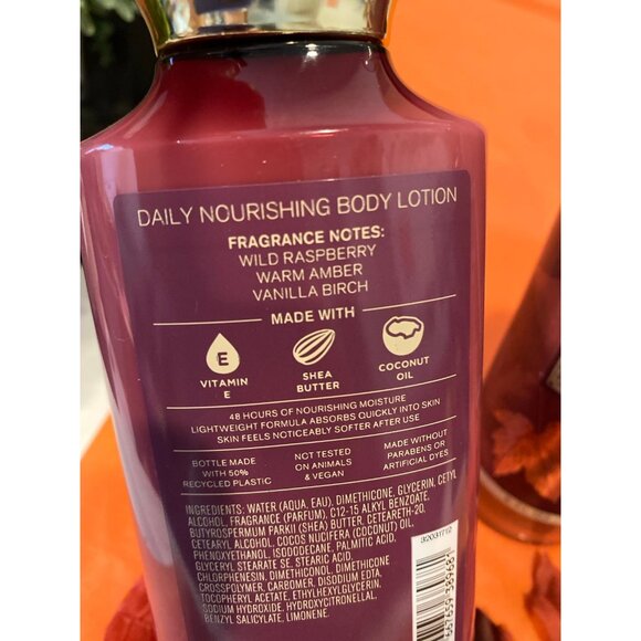 Bath & Body Works “Autumn Drive” NEW 3-Pc Full Size Set - Picture 3 of 11